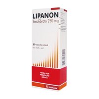 Lipanon Ret 250mg 30caps (fenofibrato)