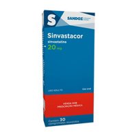 Sinvastatina 20mg 30cp Sandoz