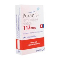 Puran T4 112mcg 30cp (levotiroxina)
