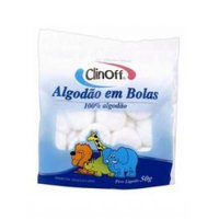 Algodao Bolas 50g Clin Off