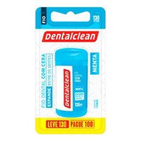 Fio Dental Dentalclean 100mt Cera*