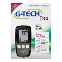 Aparelho Glicose Gtech Free 1 Completo