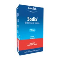 Diclofenaco Sod 50mg 20cp Sodix