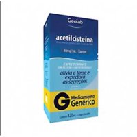 Acetilcisteina 40mg 120ml Adu Geolab