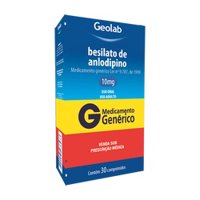 Anlodipino 10mg 30cp Geolab