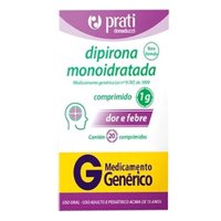Dipirona 1g 20cp Prati